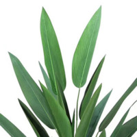 Plante artificielle bonsaï à Double tige, 1 pièce, décoration de jardin d'intérieur, arbres verts en pot, banane