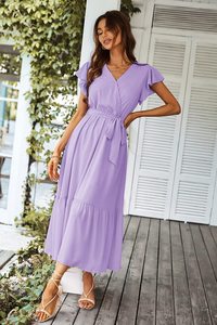 Samden <span class=keywords><strong>Robes</strong></span> de soirée de luxe personnalisées de haute qualité à col en V très sexy - Product Image 6