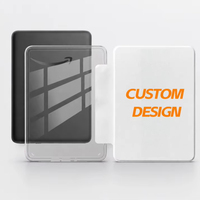 Casing E-Reader Desain Kustom Pribadi untuk Kindle Paperwhite 11th KPW4 2018, Casing Kindle Pintar dengan Fitur Auto Sleep dan Tali Pegangan