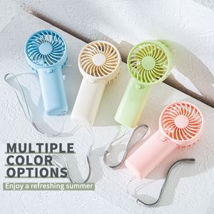 2026 Multi-Color Handheld <b>Usb</b> Rechargeable <b>Mini</b> <b>Fan</b>, 3-Gear Wind Speed, Portable Personal Cooling <b>Fan</b> for Summer Hiking - Product Image 2