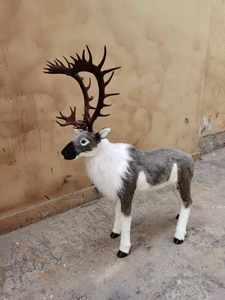 Reno Decoración navideña Diseño de fibra de vidrio Decoración navideña Reno Decoración navideña y Año Nuevo Decoración - Product Image 2