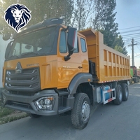 Nouveau Camion Benne SINOTRUK HOWO NX 371 6x4 Euro5 Diesel Lourd pour Exploitation Minière, Sable et Construction