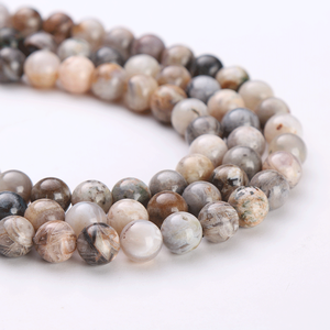 Venta de Piedras Preciosas Naturales, Cuentas de Piedra Lunar Arcoíris Pulida, Ágata Mineral Azul Verde, Tamaño Personalizado, 8mm y 3mm de Altura - Product Image 5