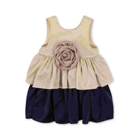 Offre Spéciale enfants vêtements filles robes été 1-6 ans enfants coloré fleur robe douce robe de mariée jupe pour petites filles