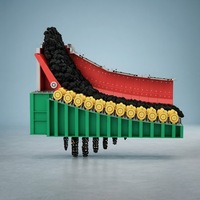 Crible vibrant à rouleaux en acier robuste pour les industries minières, des carrières et des agrégats
