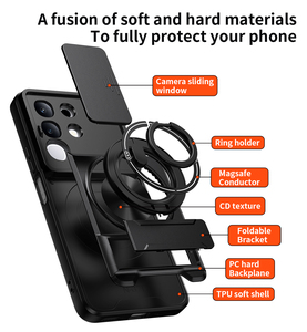 เค<span class=keywords><strong>ส</strong></span>โทรศัพท์มือถือ360แบบห่วงสำหรับ VIVO Y29 4G 5G เค<span class=keywords><strong>ส</strong></span> Y38 Y31 Y19S Y39 Y400 V60 V50 Lite V29ขาตั้งแม่เหล็กกันกระแทก - Product Image 5