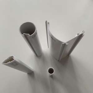 Accessoires de stores à enroulement manuels en plastique, vente en gros directe usine, raccords de rail inférieur et de rail supérieur pour tube de 38 mm - Product Image 3