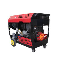 Machine de nettoyage de canalisations à essence 18HP 200Bar 45LPM, déboucheur de canalisations pour tuyaux de drainage de 2 à 10 pouces avec option de télécommande