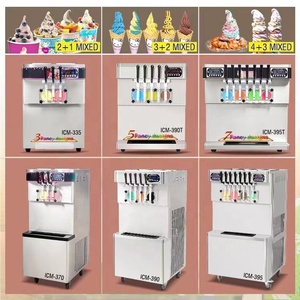 Best Selling <b>Ice</b> Freezer <b>Machine</b> 3-flavor Yogurt Maker 25L/H LCD Display New Soft <b>Ice</b> <b>Machine</b> Many Models CE Approved Commercial - Product Image 5