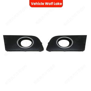 Biseles Cromados para Faros Antiniebla Wolf Lake para Volkswagen Amarok 2010, Cubierta Decorativa para Parachoques Delantero, Material ABS - Product Image 3
