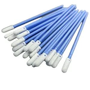 100Pcs Open-Cell Sponge Cleaning Swab Mini 11mm Head Length Foam Swab Stick