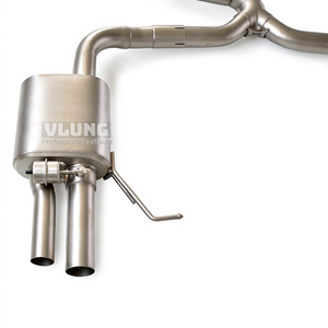 Silencieux d'échappement Valvetronic haute performance pour VW Passat <span class=keywords><strong>R36</strong></span> / Passat CC B6 3.6 V6 en acier inoxydable avec soupape - Product Image 5