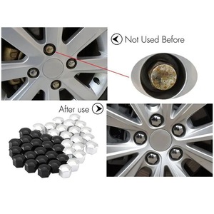 ฝาครอบล้ออะลูมิเนียมโครเมียม 5 รู ยี่ห้อ Yilai Auto Parts สำหรับเปลี่ยนซ่อม - Product Image 4