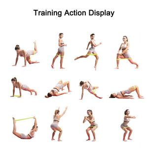 Yoga Resistance <b>Bands</b> Set Women Stretch <b>Bands</b> Physical Therapy Elastic Exercise <b>Bands</b> for Butt Legs and Arm Toning - Product Image 2