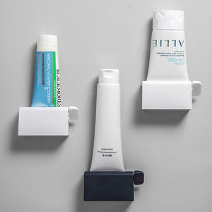 Soporte exprimidor Manual de dos piezas de plástico para Hotel al por mayor, accesorio de baño ecológico multifuncional, soporte portátil de viaje - Product Image 3