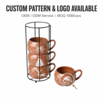 Tasses en céramique de porcelaine créatives en gros – Tasses personnalisées élégantes pour café – Idées cadeaux en promotion