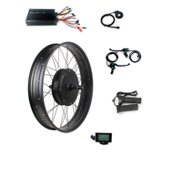 Kit moteur de moyeu arrière pour pneus larges 48-72V 2000W 3000W, compatible avec jantes de pneus larges 20"*4.0 26"*4.0, espacement de déport 170/190mm, 48V-72V