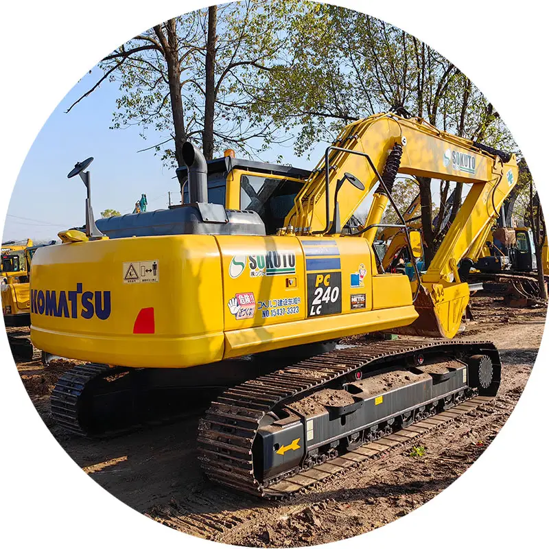 Оригинальная японская строительная машина Komatsu, Pc240-8 с хорошим состоянием, гидравлический гусеничный экскаватор, средний экскаватор