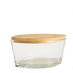 Novedoso y lujoso candelabro de cristal en forma de <span class=keywords><strong>barco</strong></span> con cubierta de bambú, adecuado para Navidad, cumpleaños y decoraciones para el hogar. - Product Image 1