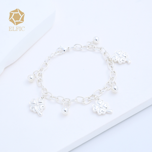 <span class=keywords><strong>Bracciale</strong></span> in Argento 925 <span class=keywords><strong>con</strong></span> Fiore di <span class=keywords><strong>Diamanti</strong></span>, Elegante <span class=keywords><strong>Bracciale</strong></span> di Perle alla Moda per Donna, Gioielli all'Ingrosso - Product Image 2