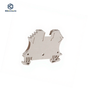 Bloc de bornes à vis traversant WDU 2.5 de qualité supérieure, 2,5 mm² 24 A 800 V Beige foncé TS35 Montage sur rail DIN - Product Image 3