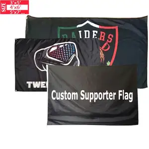 Factory Wholesale Decorative Custom Material Flags Promotion Advertising Flag