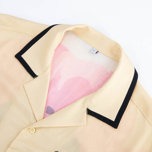 <span class=keywords><strong>Camicie</strong></span> <span class=keywords><strong>da</strong></span> Bowling <span class=keywords><strong>da</strong></span> <span class=keywords><strong>Uomo</strong></span> Oversize con Colletto alla Coreana, Personalizzate dalla Fabbrica, Stile Cubano, per Grossisti - Product Image 2