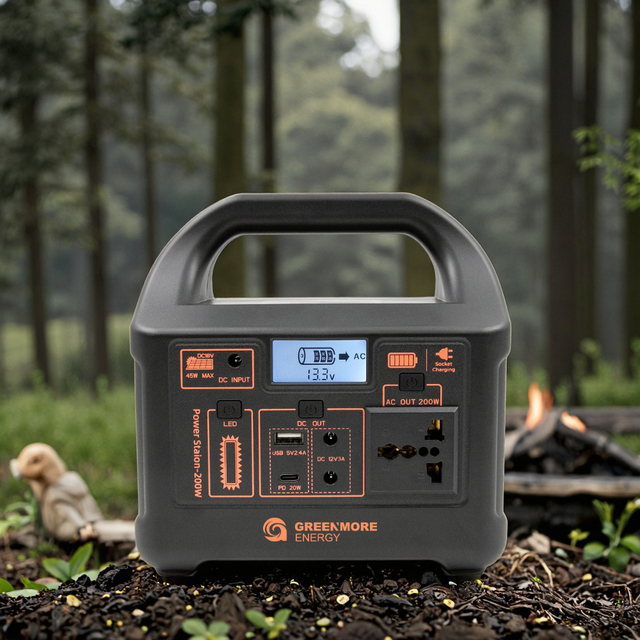 Custom Rechargeable Silent Outdoor Emergency Backup Mini Solar Electric Power Bank Generator Lifepo4 Portable Power Station