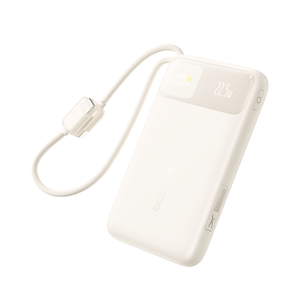 แบตสำรอง <span class=keywords><strong>Baseus</strong></span> EnerFill FC11 พร้อมหน้าจอดิจิตอลและสาย<span class=keywords><strong>ชาร์จ</strong></span>ในตัวคู่ ความจุ 10000mAh 20000mAh กำลังไฟ 22.5W สีดำ ขาว น้ำเงิน ชมพู - Product Image 2