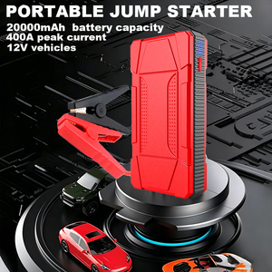 Démarreur de Véhicule Portable Multifonctionnel 12V 10000mAh avec Batterie Externe, Outil de Charge d'Urgence Automobile et Éclairage 200A 500A - Product Image 6