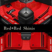 Ensemble complet de tapis de voiture antidérapants de style sportif, tapis de voiture entièrement recouvrant adaptés à la gamme complète de Mercedes-Benz
