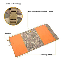 Coussin de pique-nique et de camping portable, épaissi, durable, en nylon imperméable, camouflage minimaliste, toutes saisons, pour la chasse