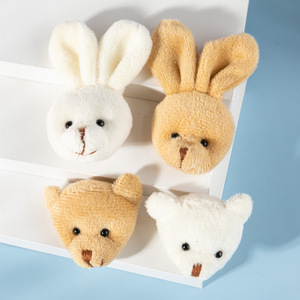 Broche de Conejo de Peluche con Orejas Grandes, Accesorio para Bolsos, Calcetines, Ropa, Gorros, Cuerda para el Cabello, Anillo, PickMeYA, Algodón, Fiesta, Unisex - Product Image 3