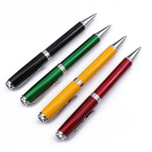 Stylo bille de luxe personnalisé de haute qualité avec logo, en métal, rétractable, design en laiton, stylo à bille premium pour un look élégant - Product Image 1