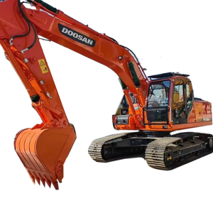 รถขุดดีวู ดูซาน DX225LC เครื่องจักรมือสอง รถขุดไฮดรอลิกแบบตีนตะขาบ (มีรุ่นอื่นๆ: DX225 DX300 DX370 DX420LC) - Product Image 1