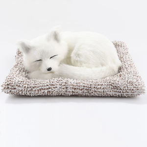 18CM peluş uyku <span class=keywords><strong>Husky</strong></span> köpek kürklü hayvan dekorasyon ev süsleme fotoğraf sahne <span class=keywords><strong>Husky</strong></span> köpek oyuncak - Product Image 3