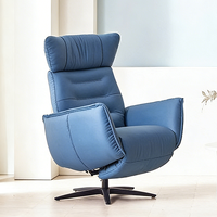 Chaise de bureau de luxe en cuir véritable, moderne, réglable électriquement avec port USB, ergonomique, inclinable et pivotante – Vente en gros