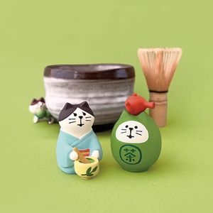 Décoration de scène sur le thème culturel de la boulangerie animale pour 'Fu Tea Garden' – Artisanat en résine pour pain et gâteaux - Product Image 4