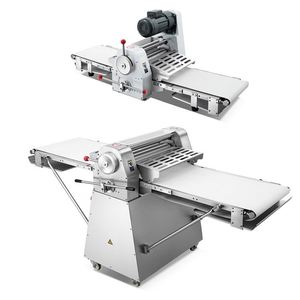 Machine à presser la pâte à pain croustillant, à pâte à <span class=keywords><strong>pâtisserie</strong></span>, à baklava, à fondant et à pain arabe, avec fonction de laminage et de étalage, pour l'assurance qualité - Product Image 2