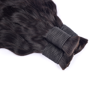 KAMA Capelli Umani Vergini al 100% per <span class=keywords><strong>Trecce</strong></span> Boho all'Uncinetto, 100g, Estensioni per Capelli Naturali Non Trattati - Product Image 3