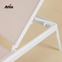 Artie Resort Hotel Meubles de piscine Chaises de plage Meubles de jardin tous temps Chaises de piscine d'eau Chaise longue