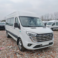 Minibus JAC TOANO 16 places à toit haut 2025, diesel 4-6L, manuel, Euro 4, conduite à gauche, occasion comme neuf, en stock