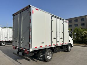 Caja de camión Ckd personalizada Caja de camión Caja de aislamiento de camión barata Chile Perú Transporte ligero Fruta Verduras Carga seca - Product Image 3