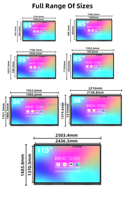 <span class=keywords><strong>ราคา</strong></span><span class=keywords><strong>ถูก</strong></span> คุณภาพโรงงานที่มั่นคง ฟังก์ชันกล้อง AI กระดานอัจฉริยะแบบอินเทอร์แอคทีฟขนาด 65 นิ้ว 4K สำหรับการสอน - Product Image 6