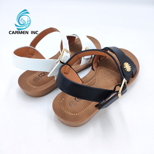 Sandales plates pour femmes à la mode en vente chaude sandales plates pour femmes sandales confortables pour <span class=keywords><strong>pieds</strong></span> plats pour femmes fille dame - Product Image 4