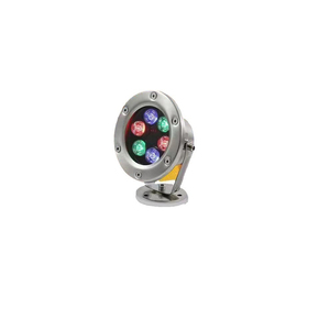 IP68 светодиодный фонтан из нержавеющей стали RGB подводный RGB низкое напряжение 12V24V сад вилла бассейн свет для погружного использования бассейн
