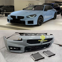 Kit de parachoques delantero para BMW M2 G87, incluye kit de carrocería para parachoques delantero y accesorios para la parrilla, adecuado para parachoques de automóviles.