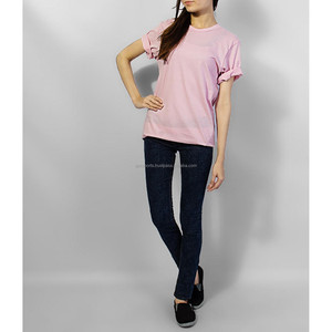 Womens Long T <b>Shirts</b> Casual Wears Blank t <b>Shirts</b> for Custom Branding and Private Labeling on Wholesale Price From Pakistan - Product Image 5