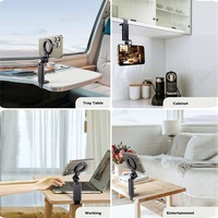 Valise multifonctionnelle ABS PC Frame Bagages Set Business Airplane Travel Phone Holder Magnet