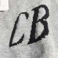 Pull en maille pour homme Cole Buxton, best-seller, motif décontracté, col rond, coupe ample et oversize, idéal pour l'hiver